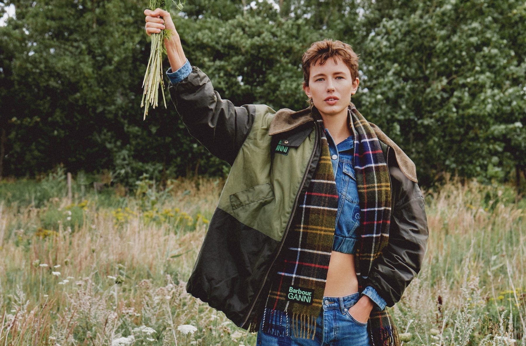 BARBOUR X GANNI: British heritage & Scandinavian design – WP Store