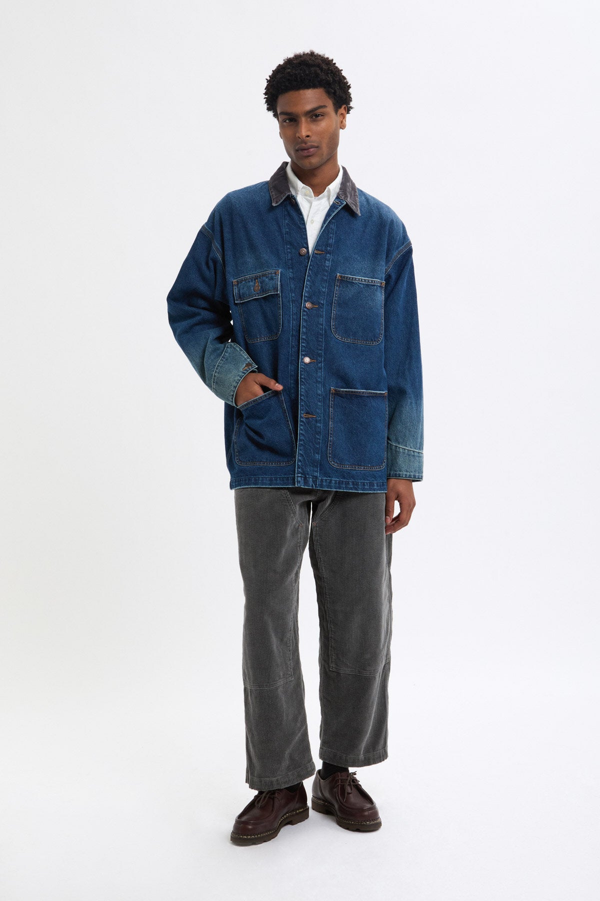 Denim Loose Coverall Indigo used by Beams | Men | WP Store