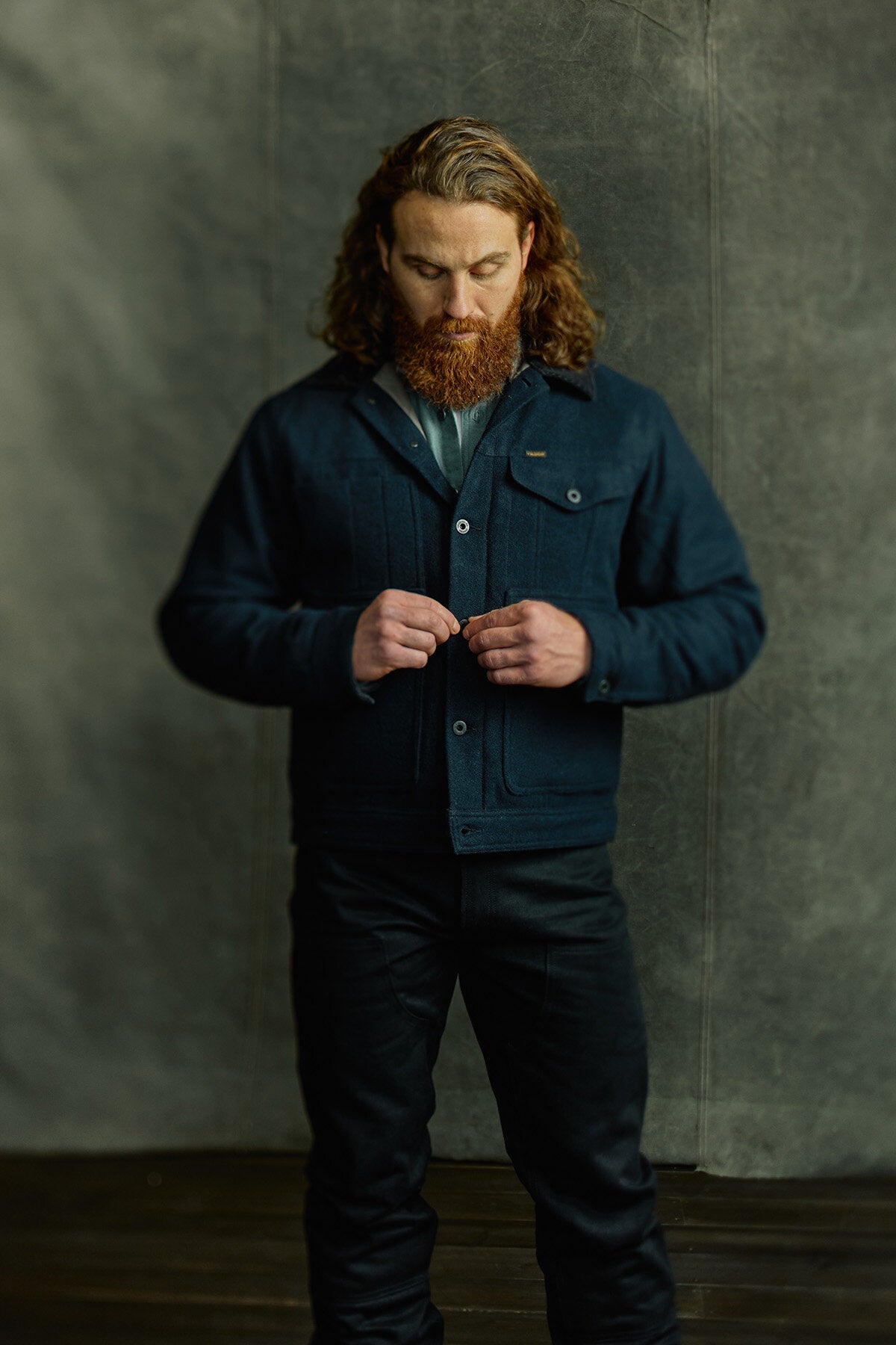 SPOKANE INSULATED SHORT CRUISER JACKET Navy by Filson Man | Men
