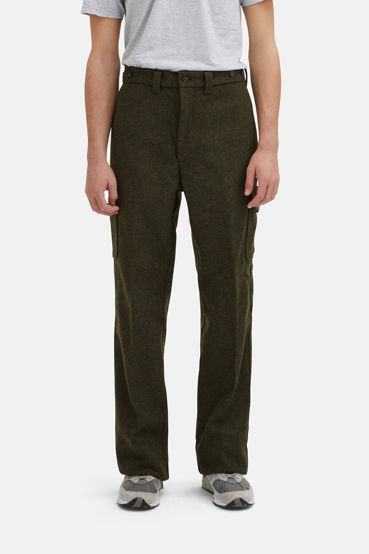 MACKINAW WOOL FIELD PANTS Forest green by Filson Man | Men