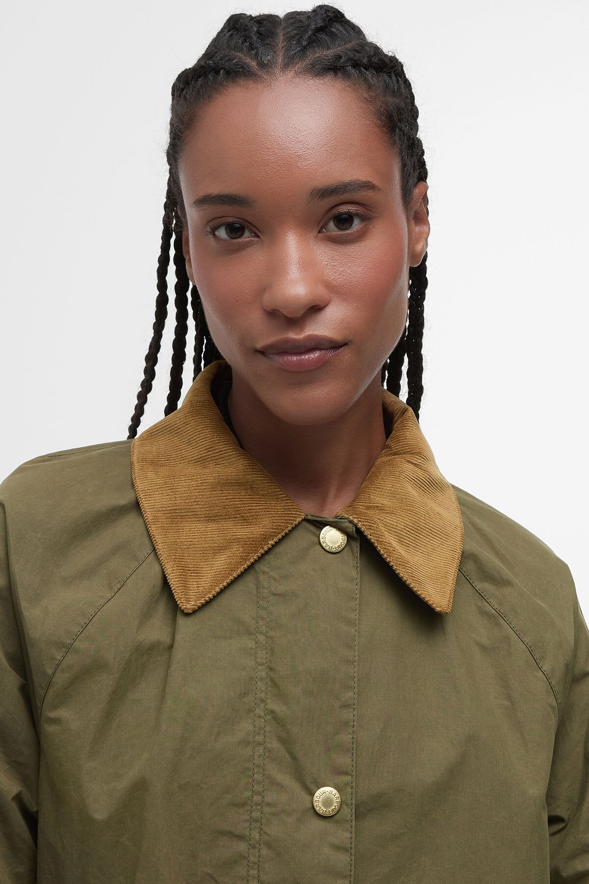 ジャケット BARBOUR Woman Jacket Military LSP0205 BR31 Barbour カバーオール | 「別注」BLYTH ショートジャケット