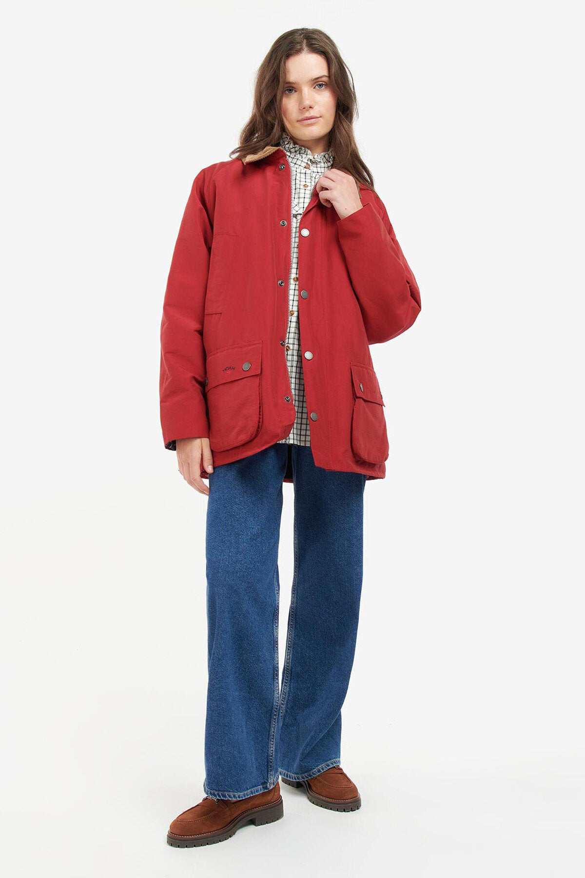Barbour x NOAH 60/40 Bedale Casual Red by Barbour | Men | WP