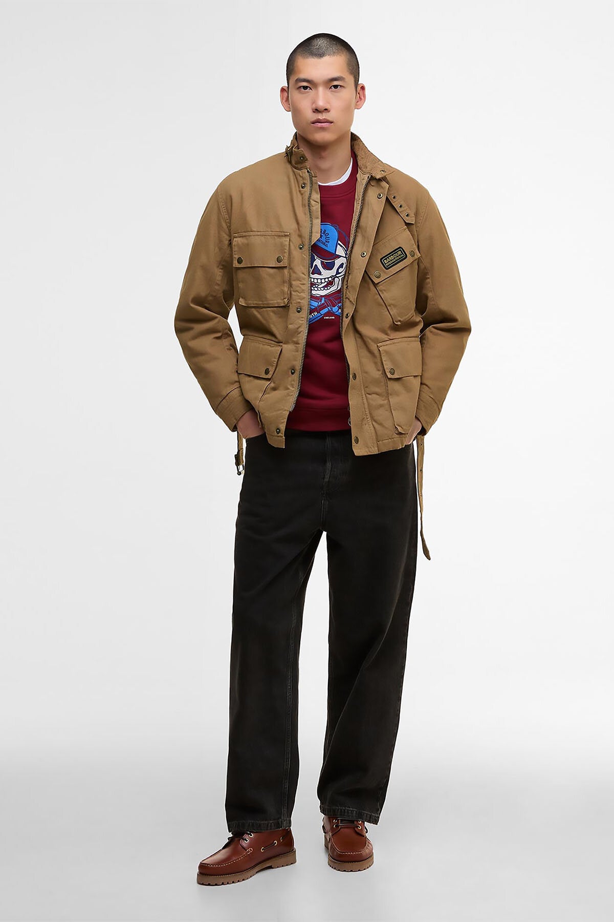 A7 Casual Jacket Sandstone by Barbour International | Men | WP Store