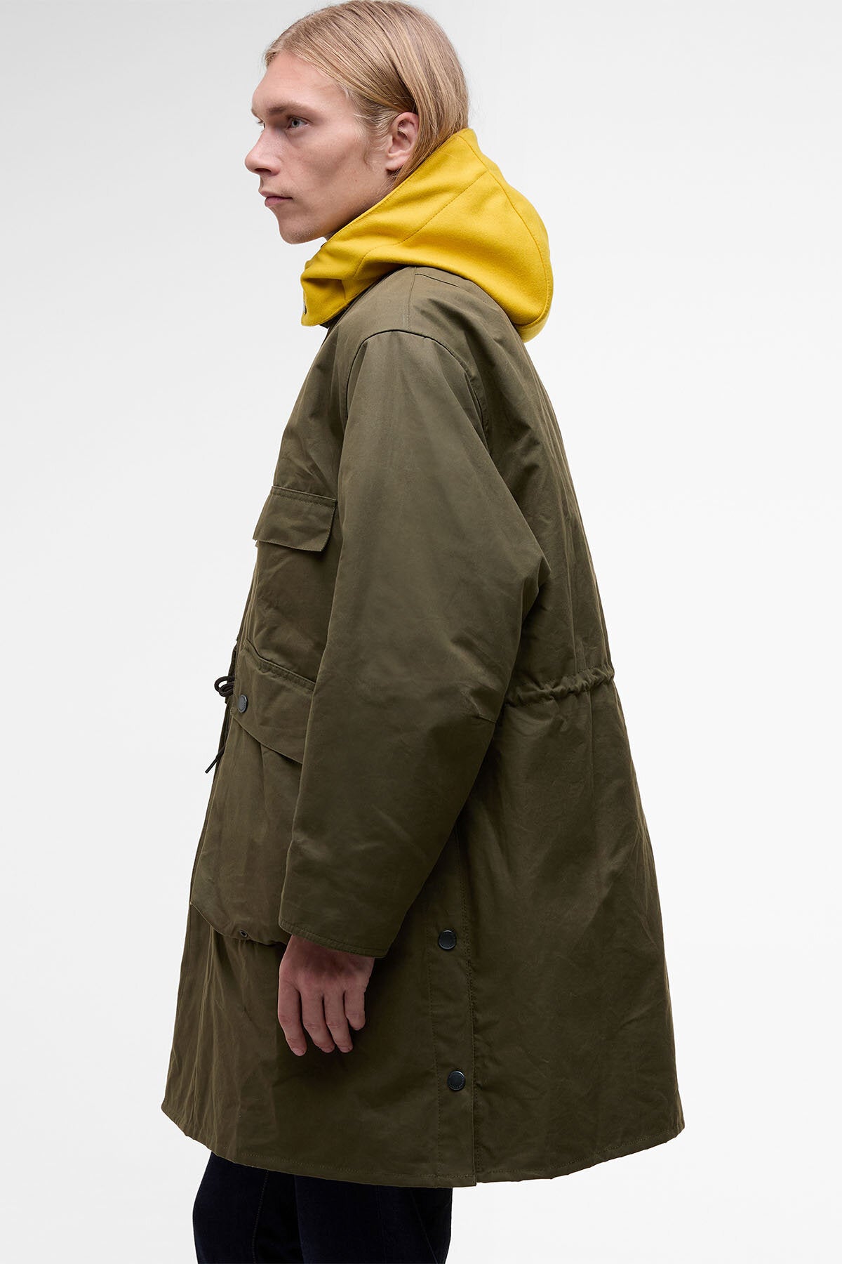 Barbour×KAPTAIN SUNSHINE Traveller Coat Barbour x Kaptain Sunshine Oversized Bedale Casual Field