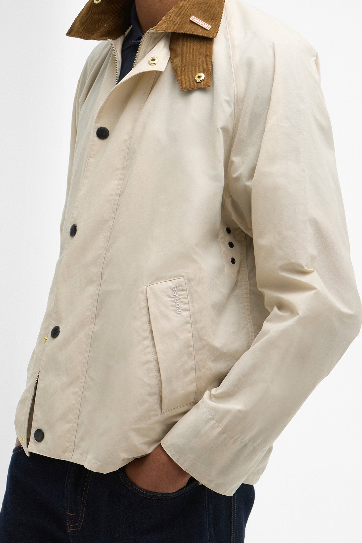 Barbour Icons Transport Casual Jacket Oatmeal by Barbour | Men