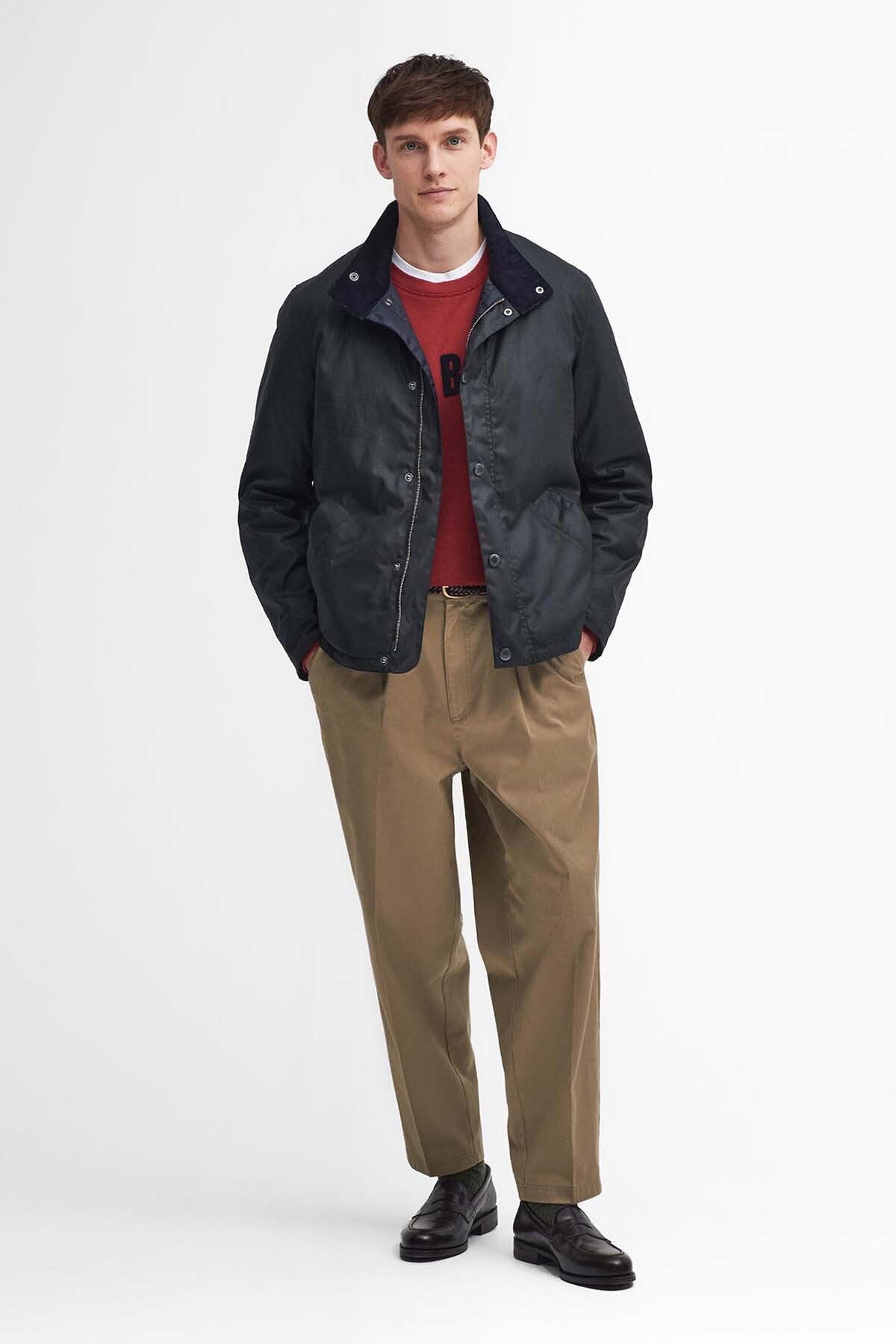 Barbour Tarnport Waxed Jacket Navy by Barbour | Men | WP Store