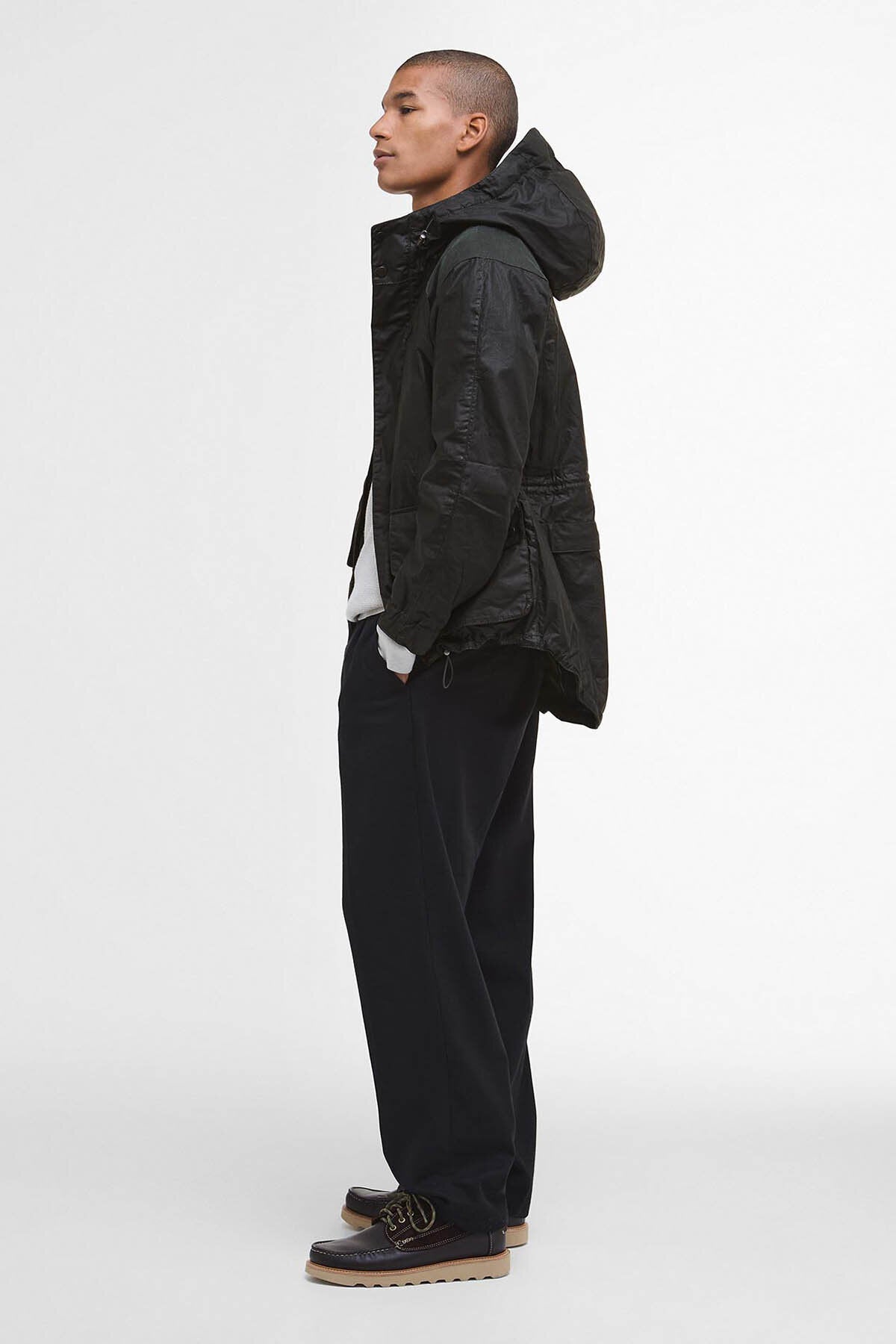 Barbour x TO KI TO Mountain Waxed Jacket Sage by Barbour | Men