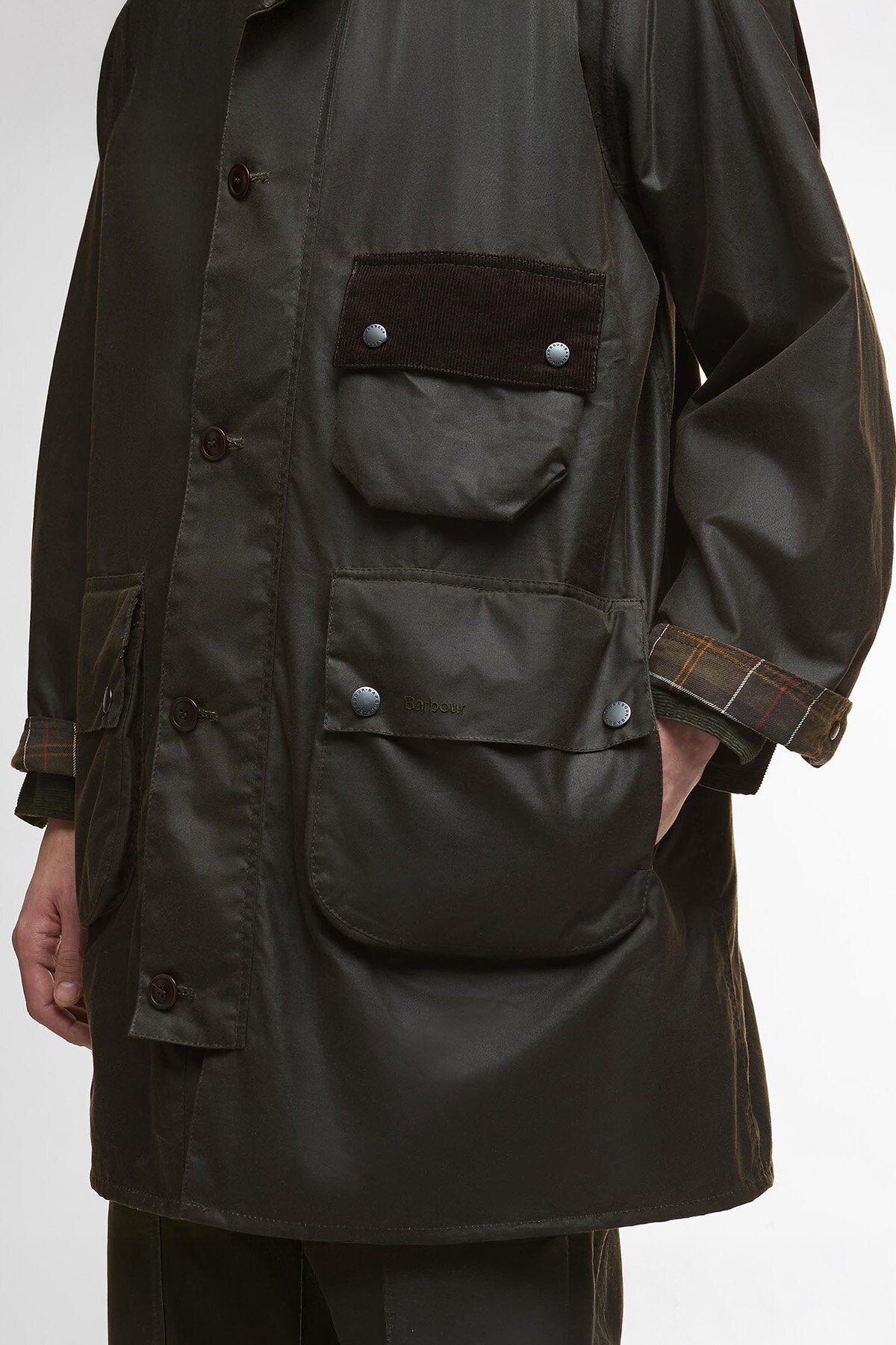 Solway Trench Waxed Coat Archive olive by Barbour | Men | WP Store