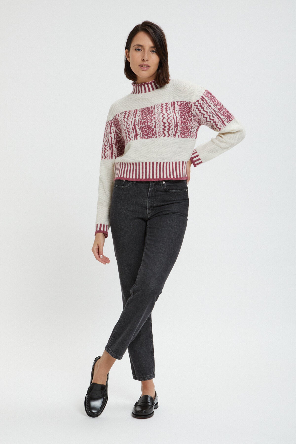 Solepe Jacquard Sweater – WPSTORE.COM