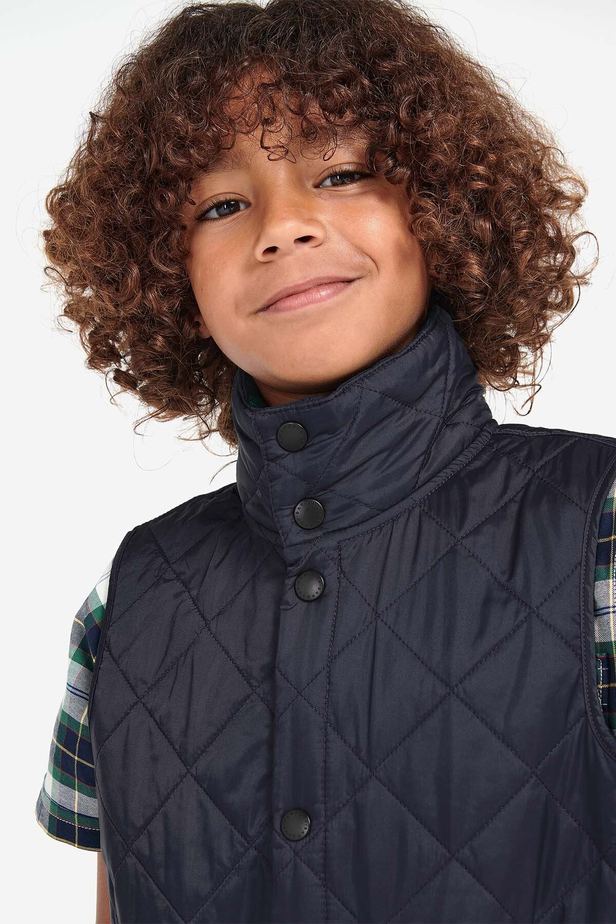 Barbour Boys Liddesdale Gilet Navy by Barbour Kid | Boy | WP Store