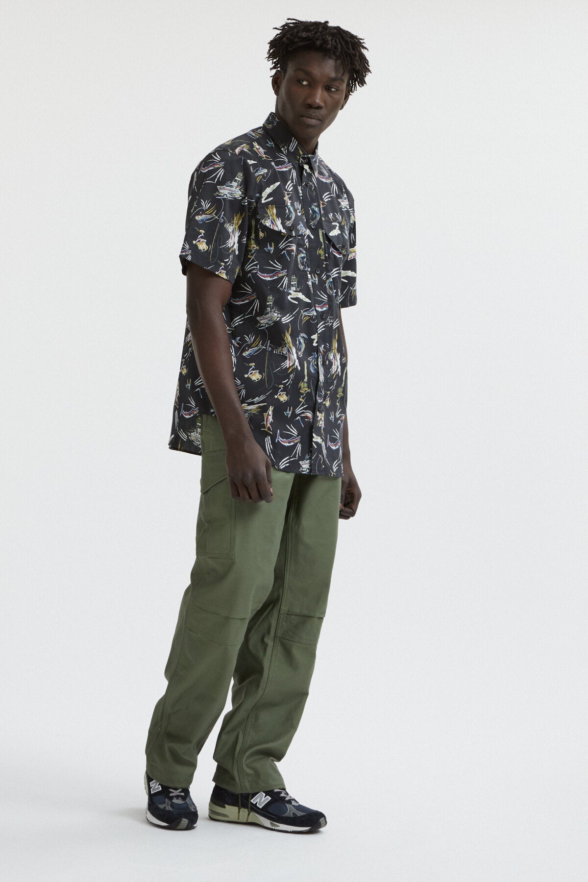 TWIN LAKES SPORT SHIRT Offshore catch print by Filson Man