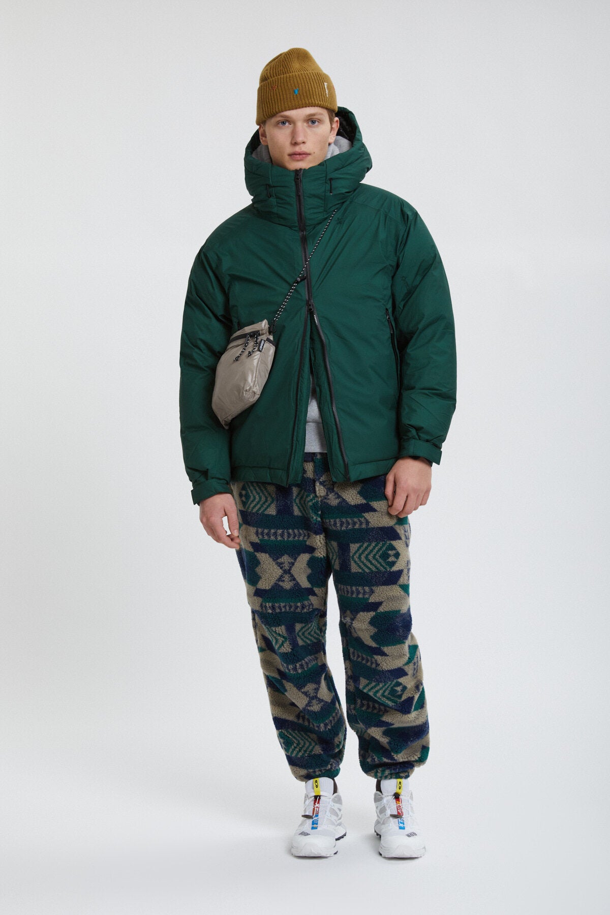 GTX Windstopper Down Parka Deep green by Goldwin | Men | WP Store