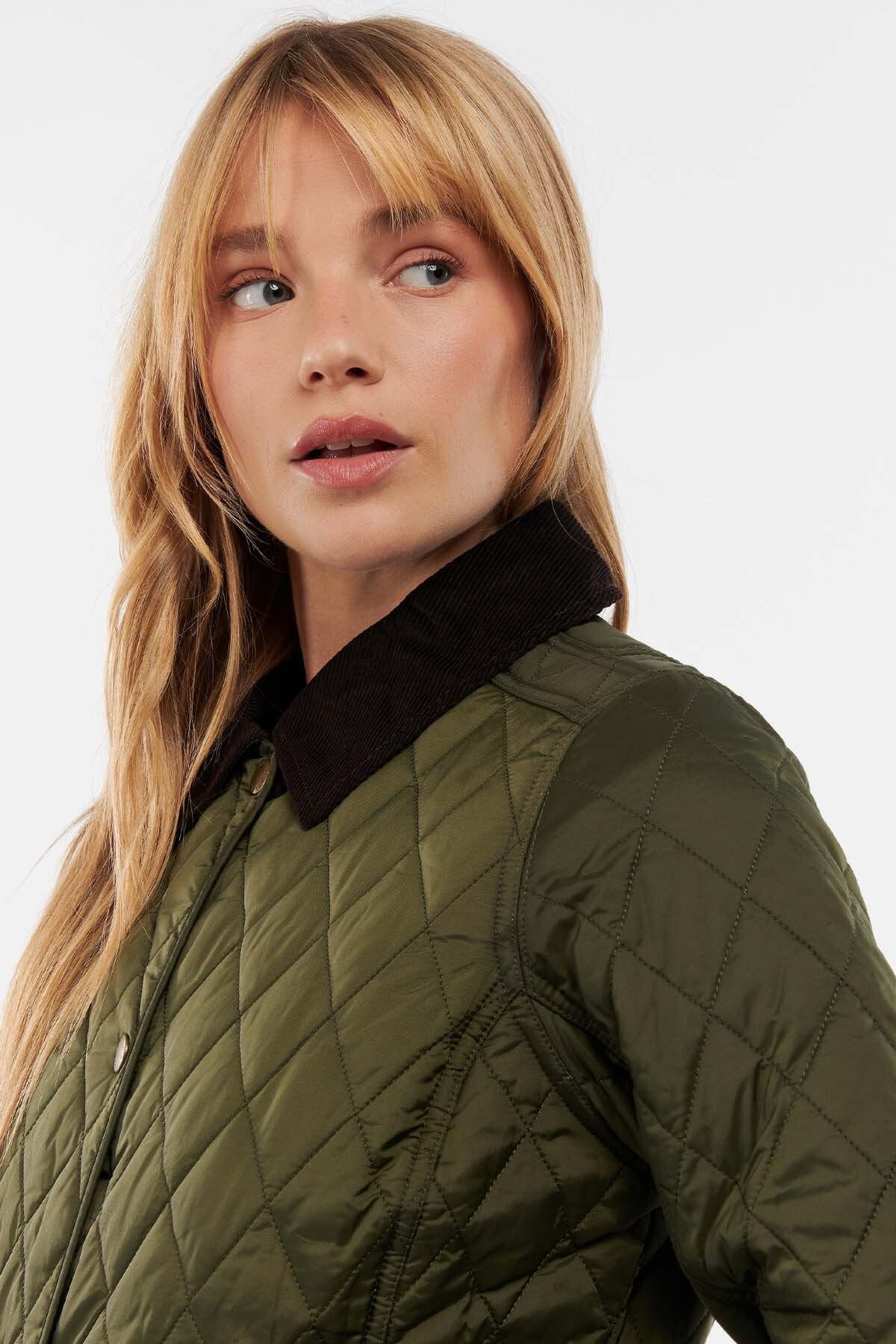 Barbour olive jacket womens hotsell