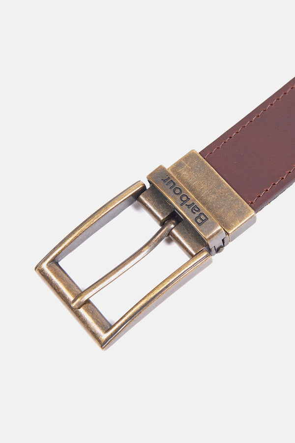 Tartan Leather Belt