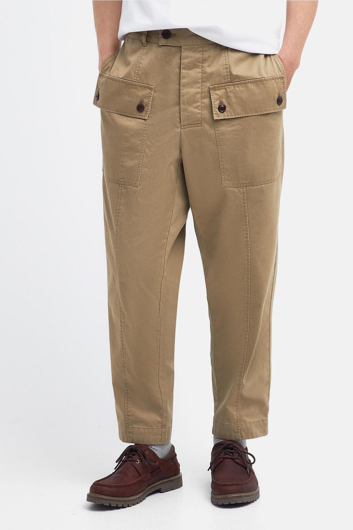 Barbour x Maison Kitsuné Cargo Trousers Trench by Barbour | Men