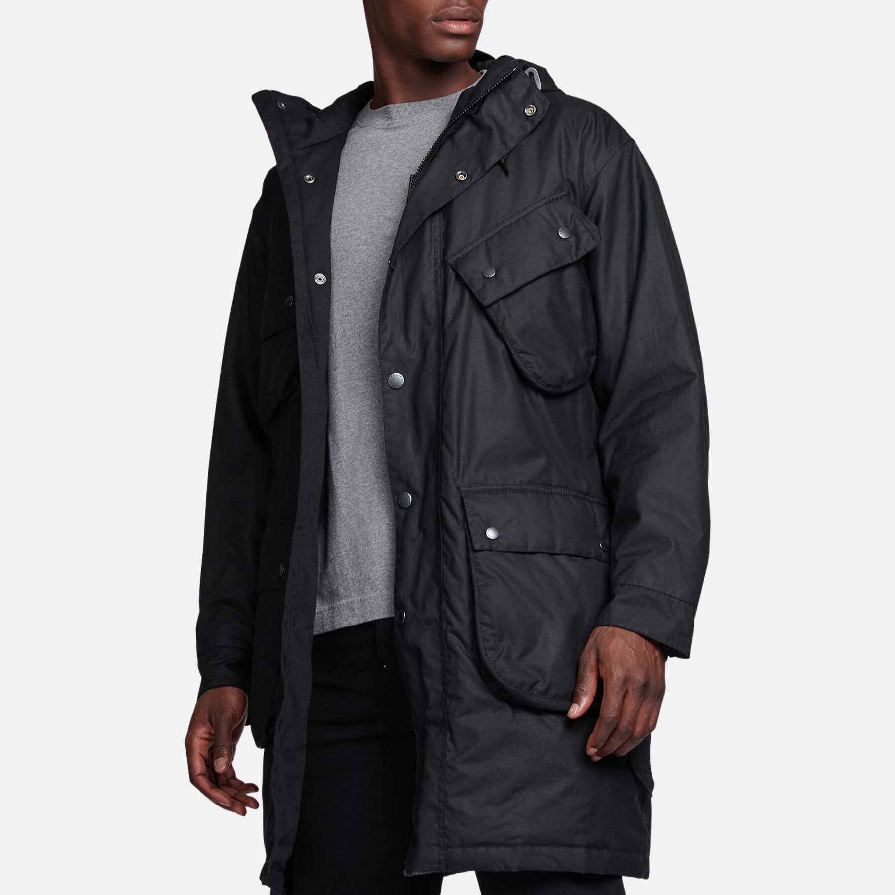 ジャケット・アウター EG x Barbour B.Intl Brookdale Wax Parka EG x Barbour B.Intl Brookdale Wax Parka (JL452) | ENGINEERED