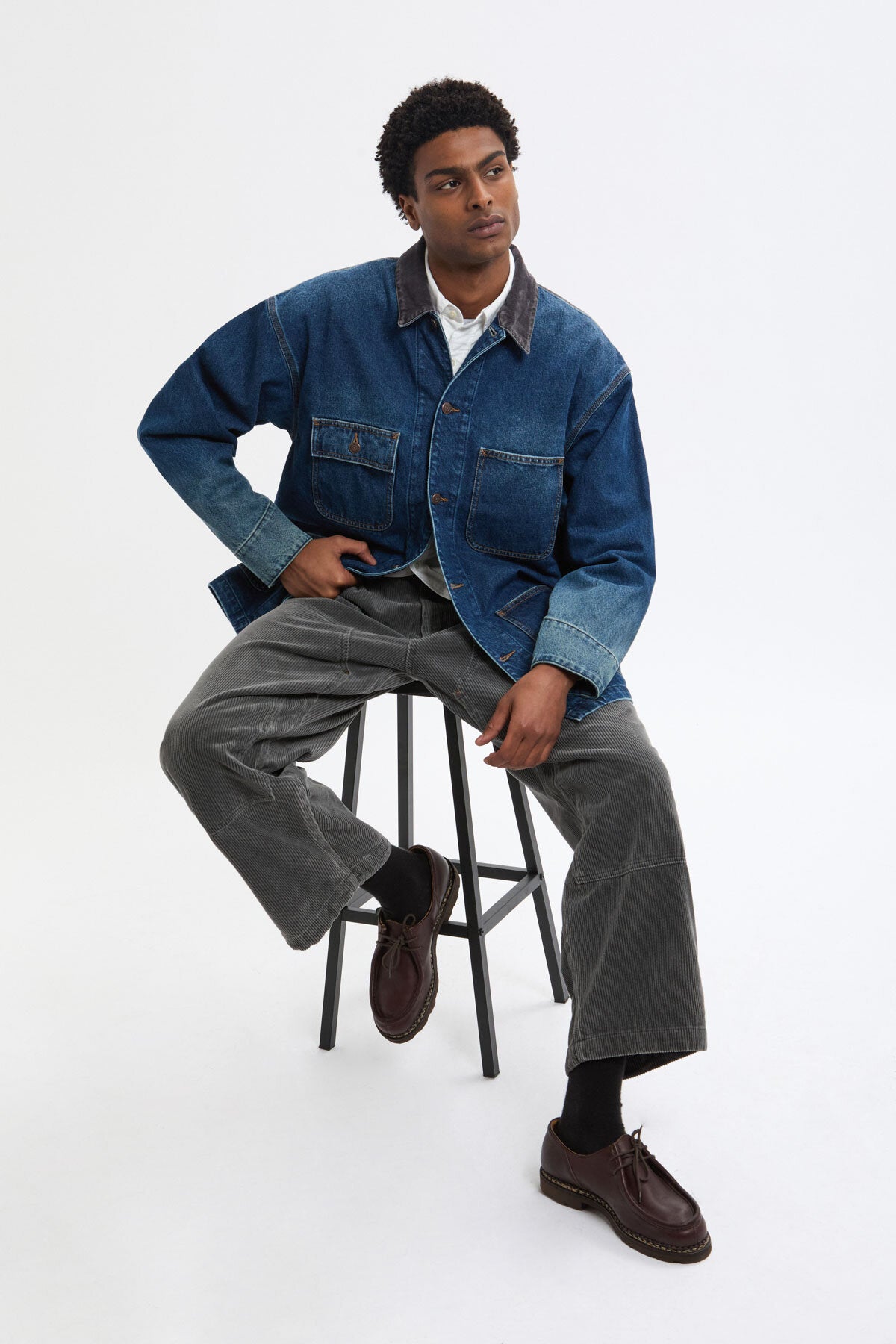 Denim Loose Coverall Indigo used by Beams | Men | WP Store