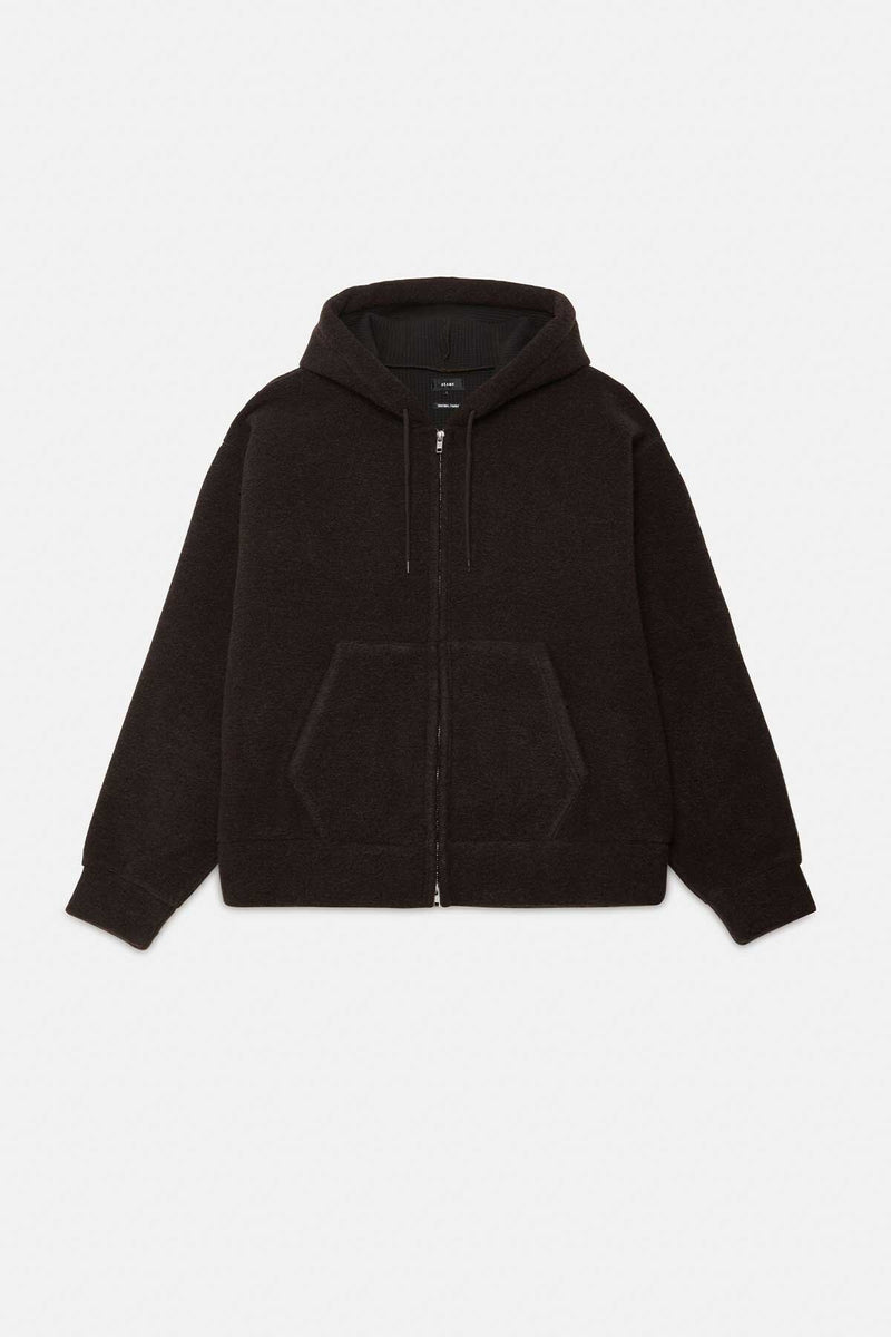 Silver Full Zip Hoody