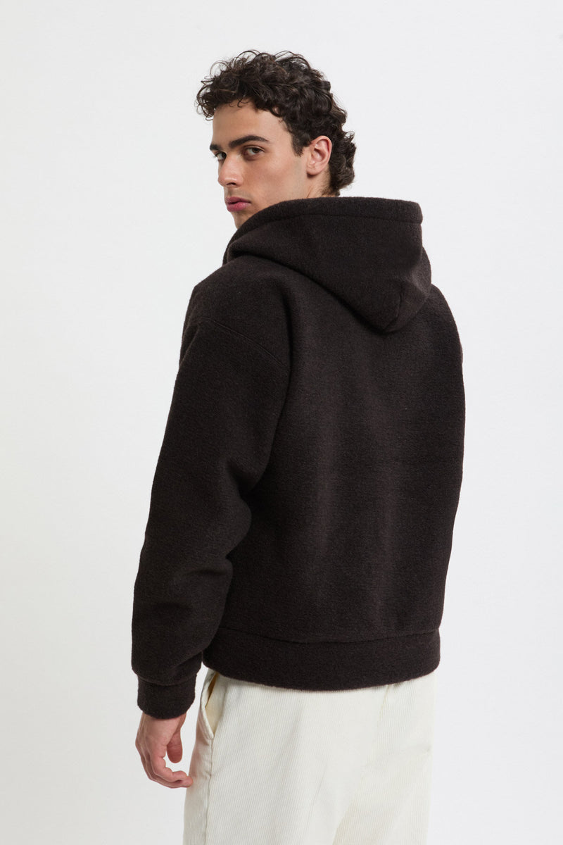 Silver Full Zip Hoody