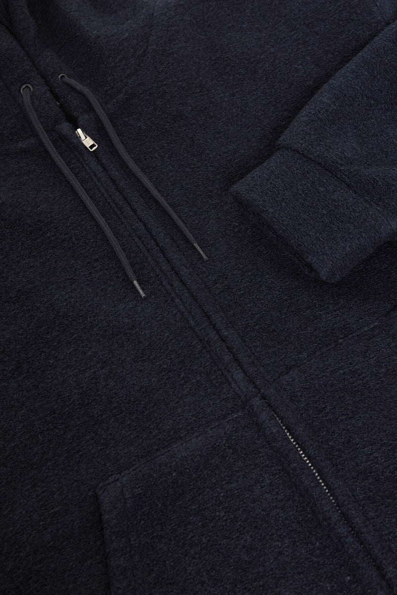 Silver Full Zip Hoody