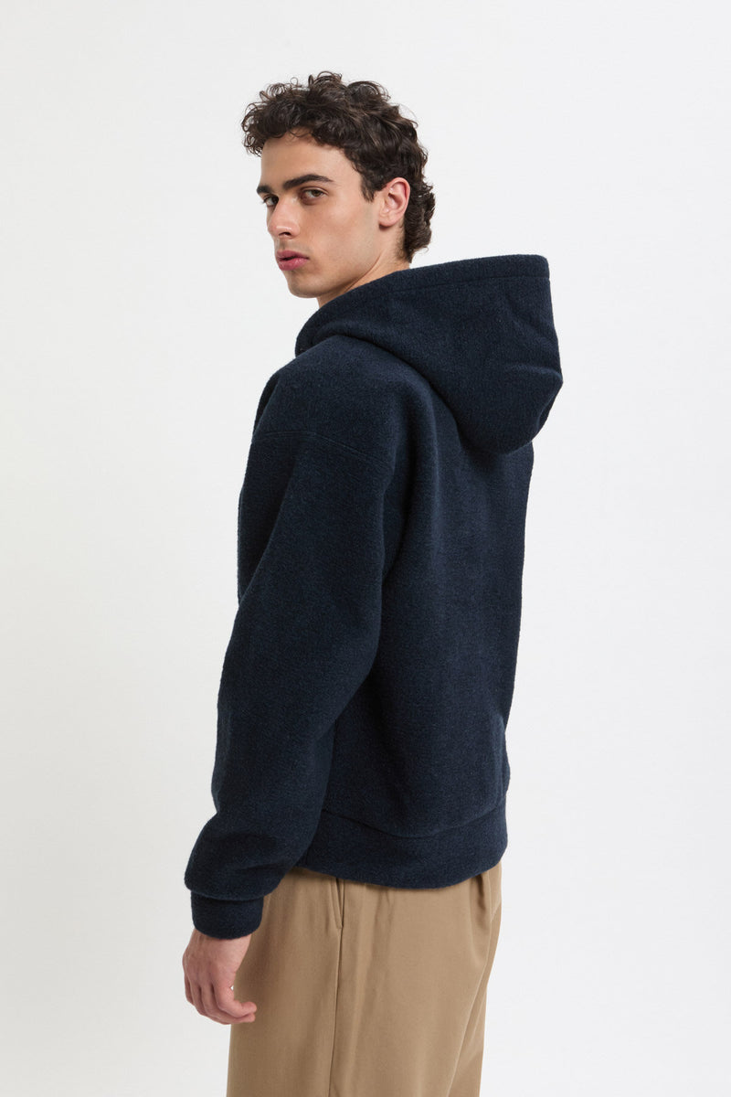 Silver Full Zip Hoody