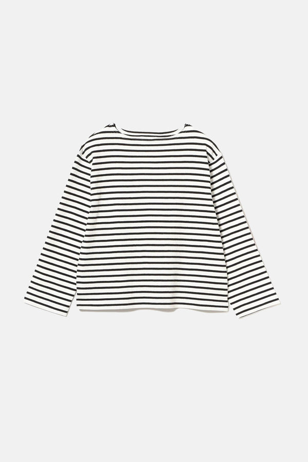 Maglia a maniche lunghe Basque con dettaglio al gomito