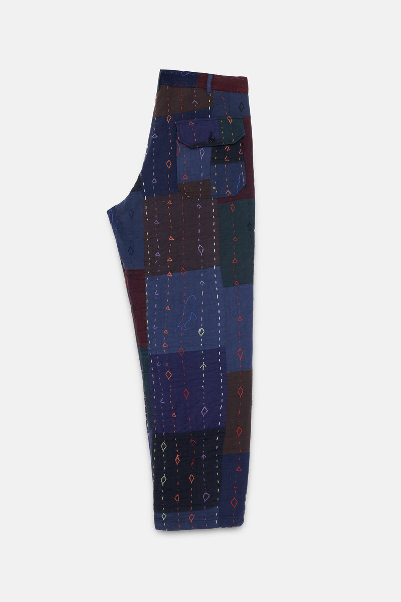 Pantaloni ricamati