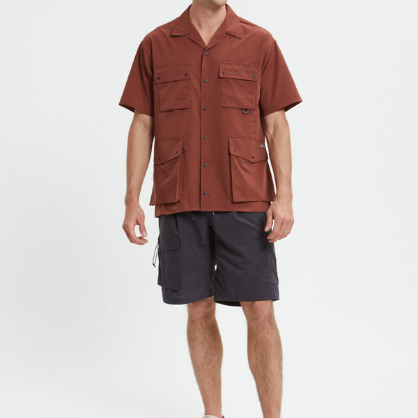 トップス NANGA Dot Air UTILITY SHORT SLEEVE SHIRT NANGA /DOT AIR® UTILITY PK SHORT SLEEVE SHIRT / Dot Air