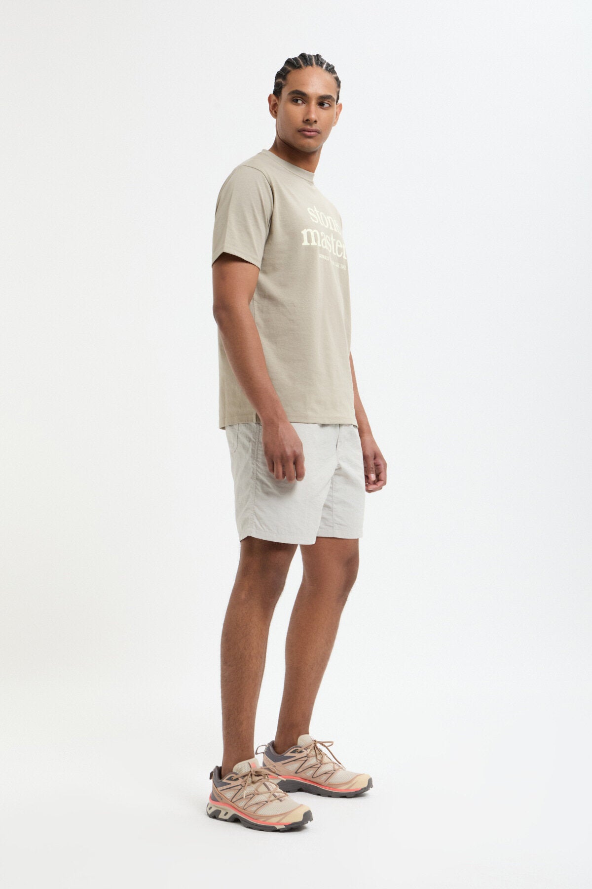Nylon Tusser Easy Shorts Ivory by Nanga | Men | WP Store