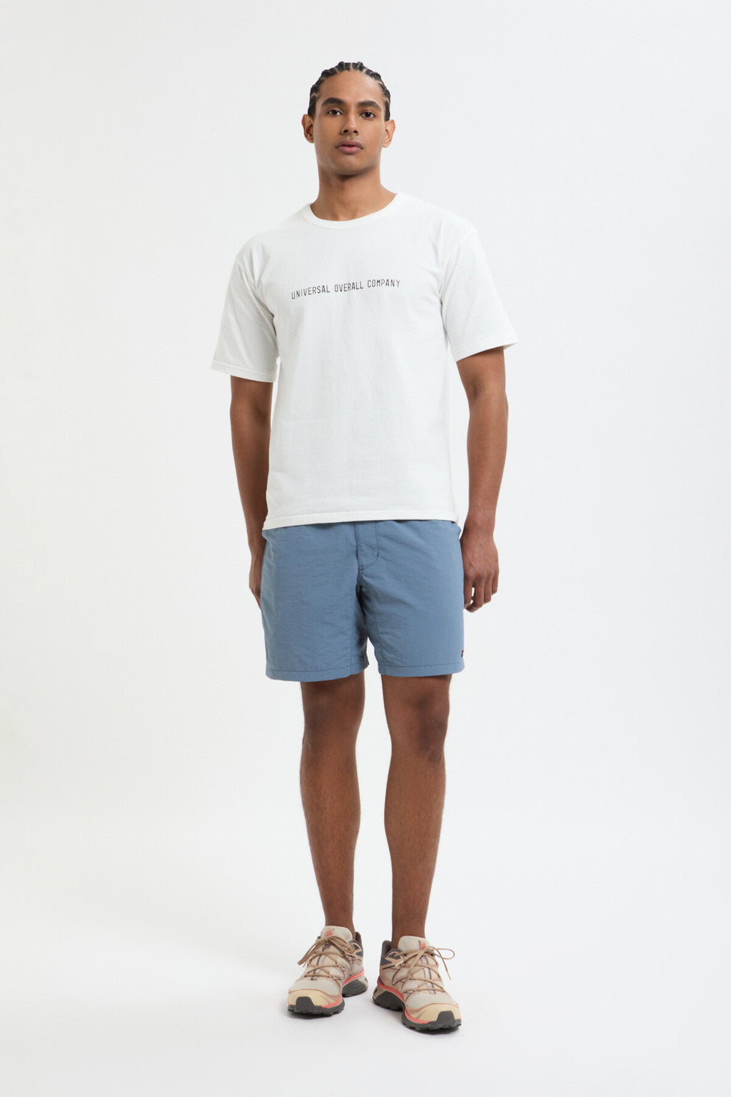 Nylon Tusser Easy Shorts Light blu by Nanga | Men | WP Store