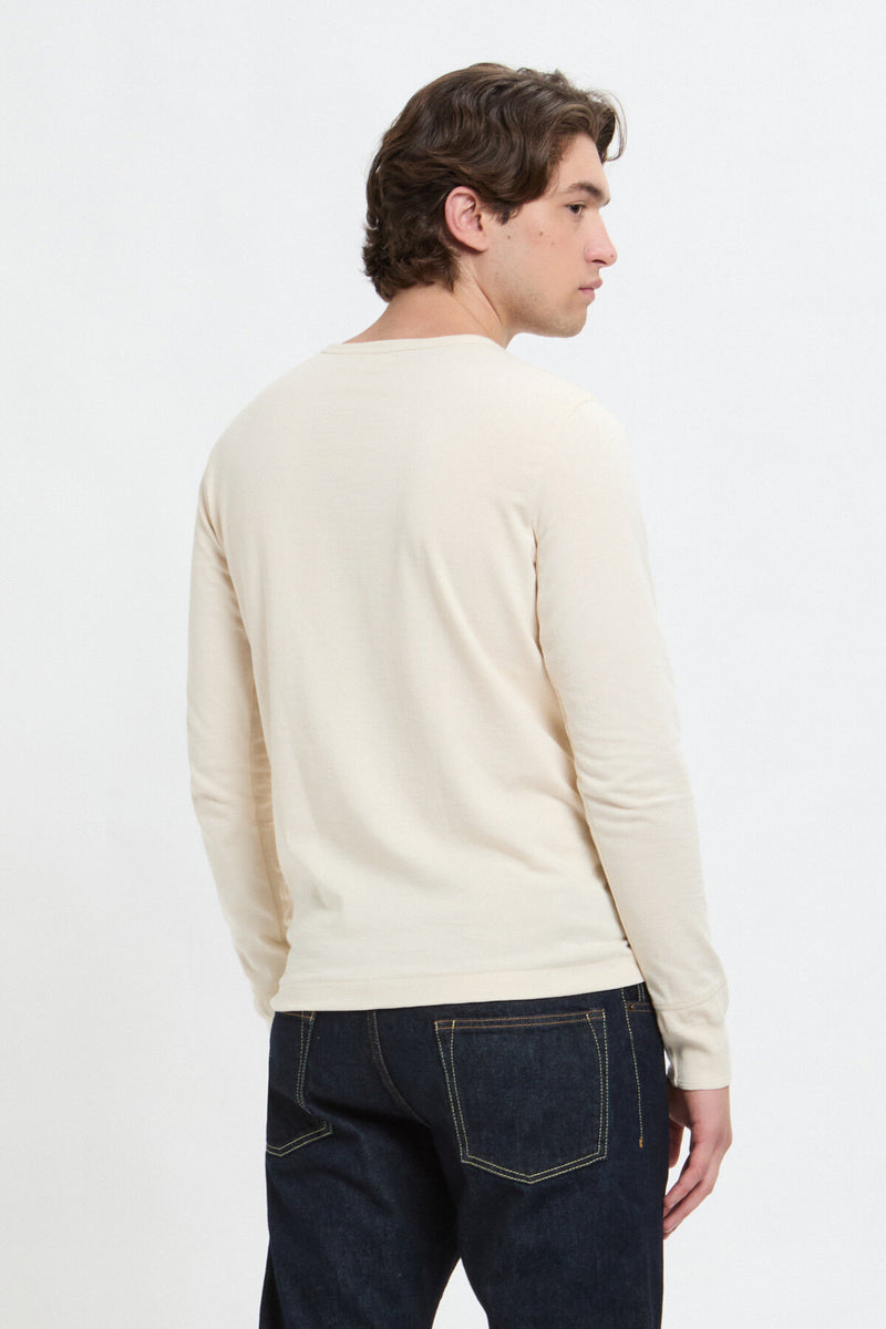 maglia 206 loopwheeled henley
