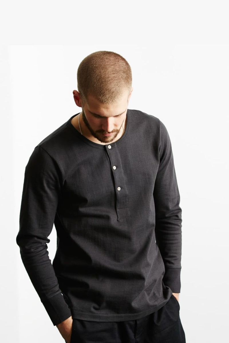 Maglia Henley a maniche lunghe