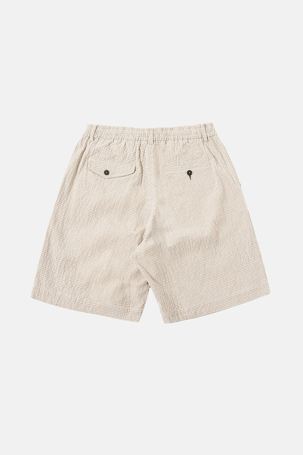 Pleated Track Shorts