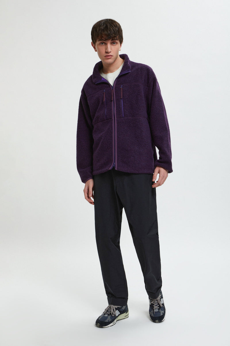 Antonio Wool Zip Up Cardigan