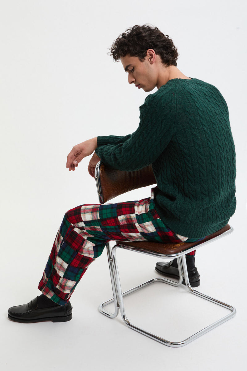 Maglia girocollo a Trecce 5G