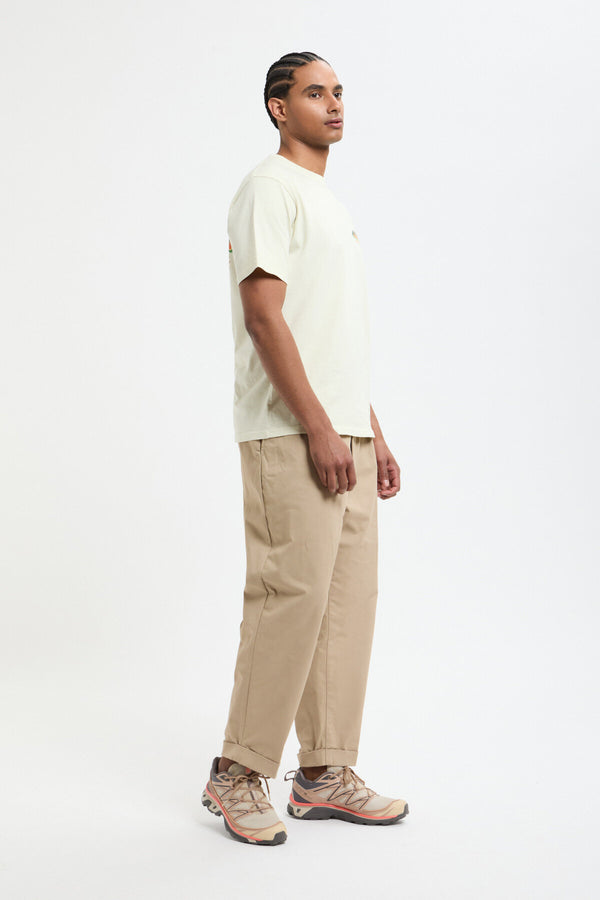 Pantaloni 2 Pleats in Twill