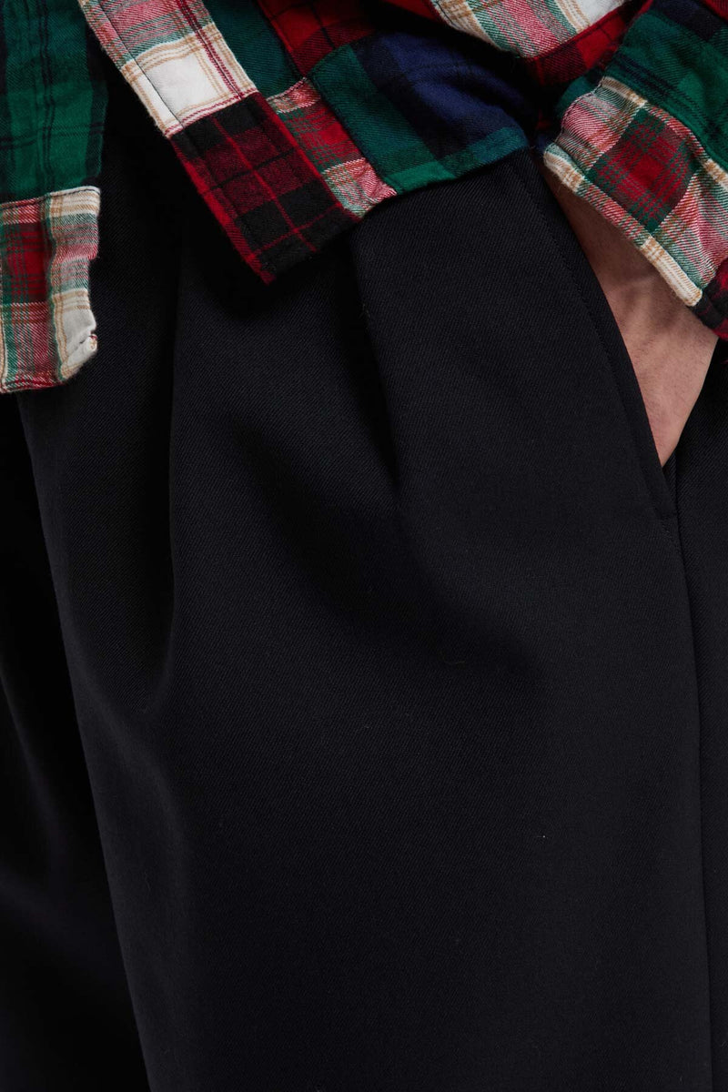 Pantaloni Relax con pieghe effetto “Laundry Wash”