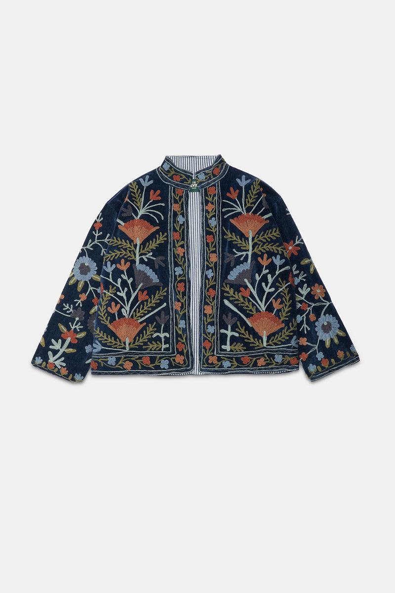 Velvet Embroidery Jacket