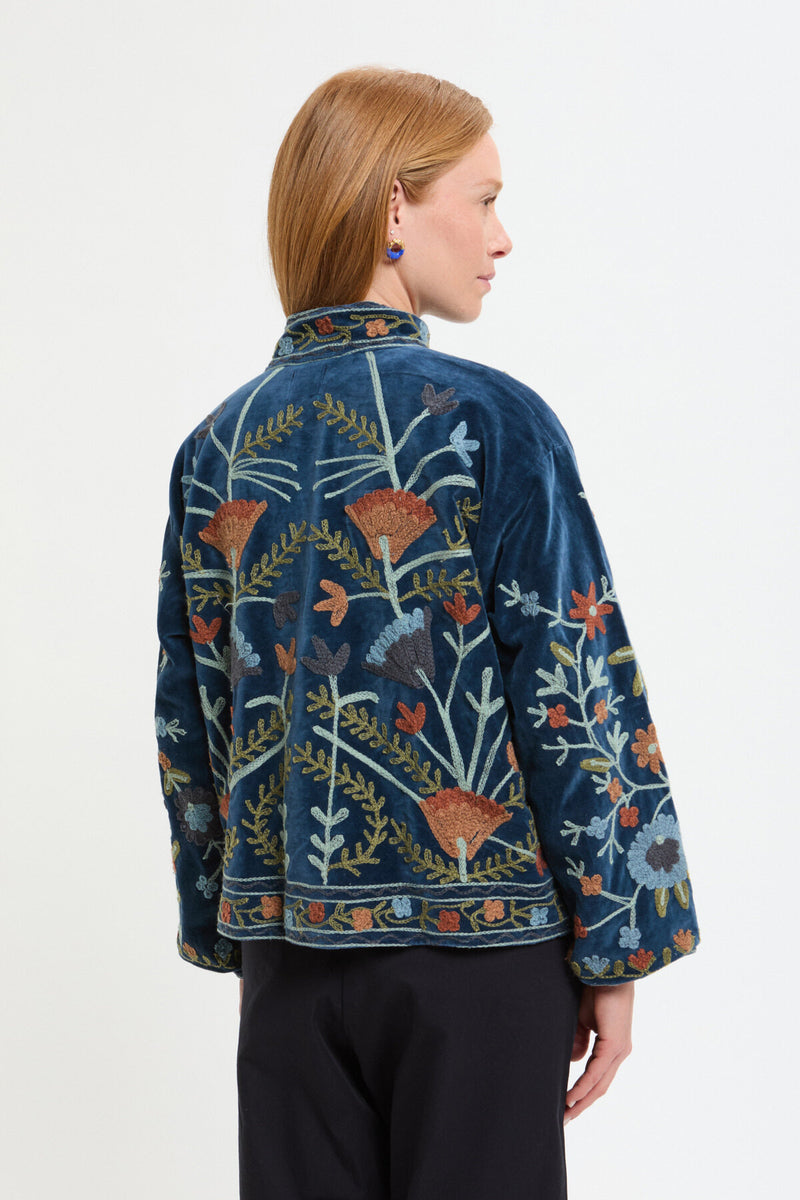 Velvet Embroidery Jacket