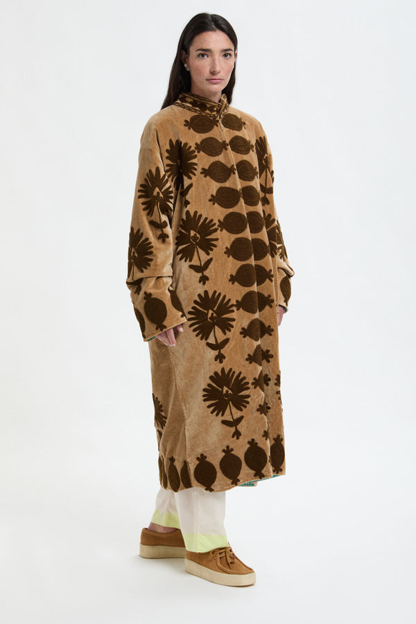 Long Velvet Kimono