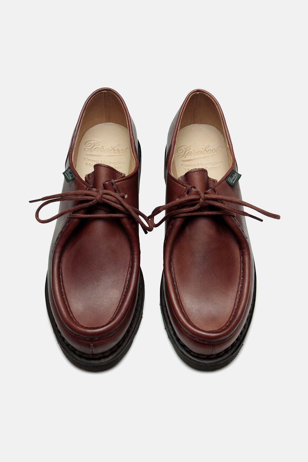 Michael Griff Lisse Marron Loafers Togo smooth brown by Paraboot
