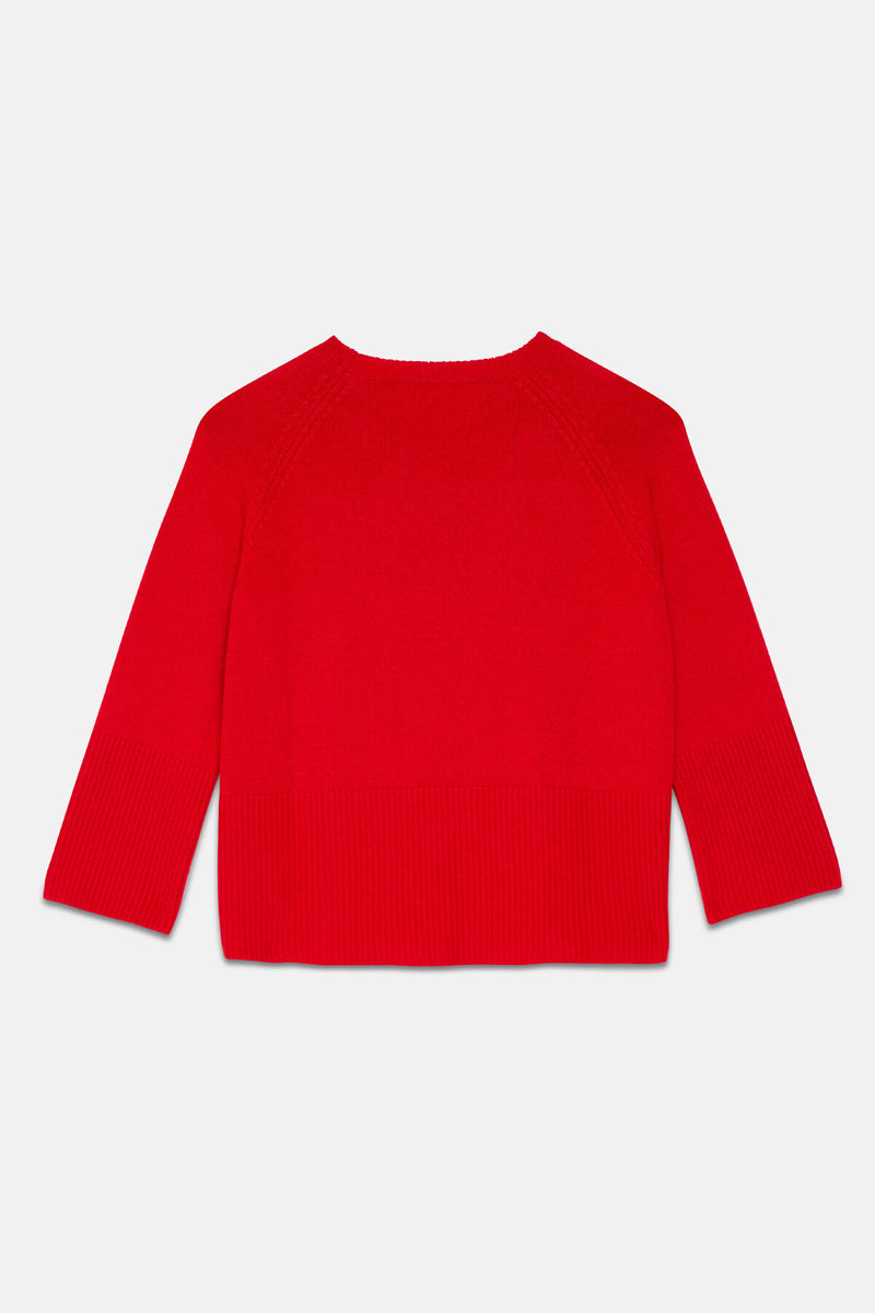 Maglione Raglan Girocollo