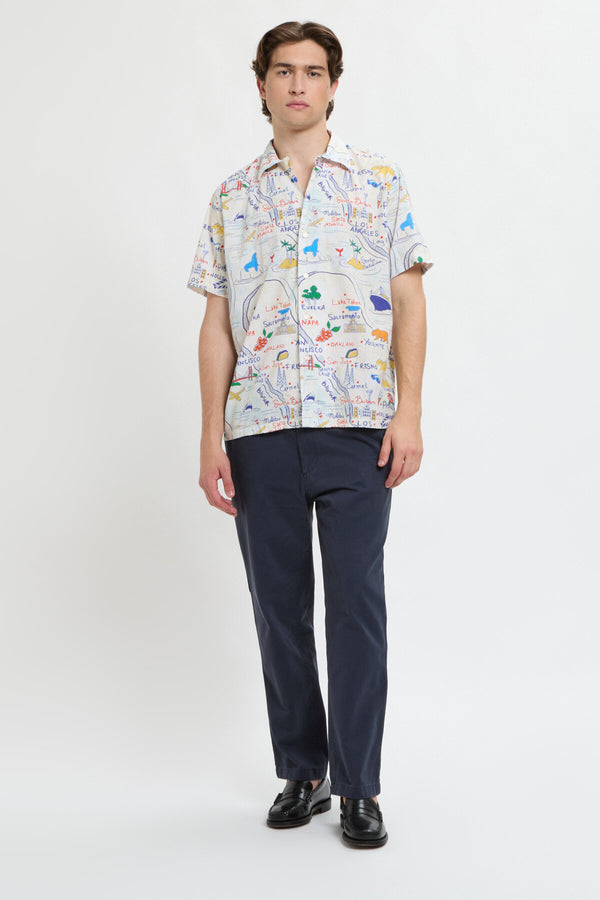 Short-sleeved Aloha Shirt
