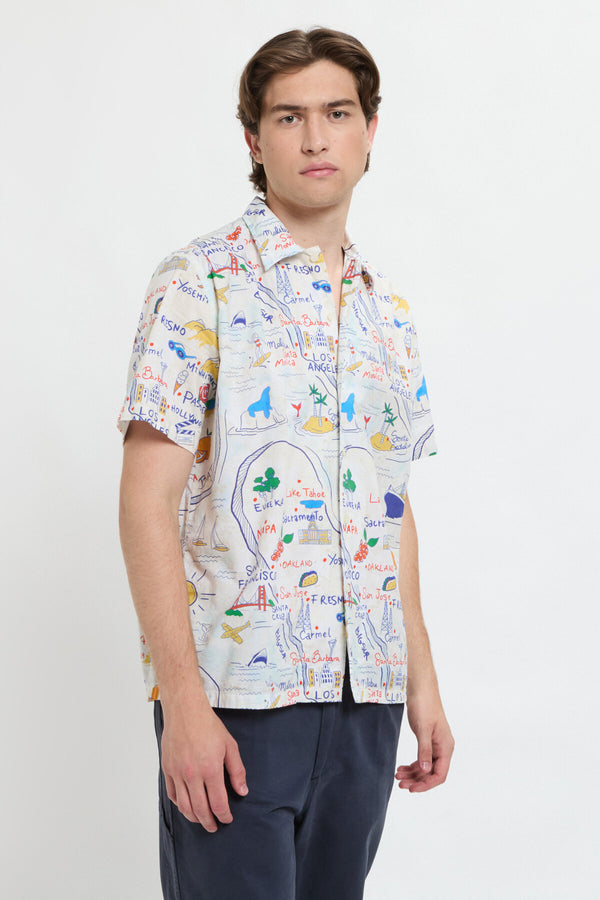 Short-sleeved Aloha Shirt