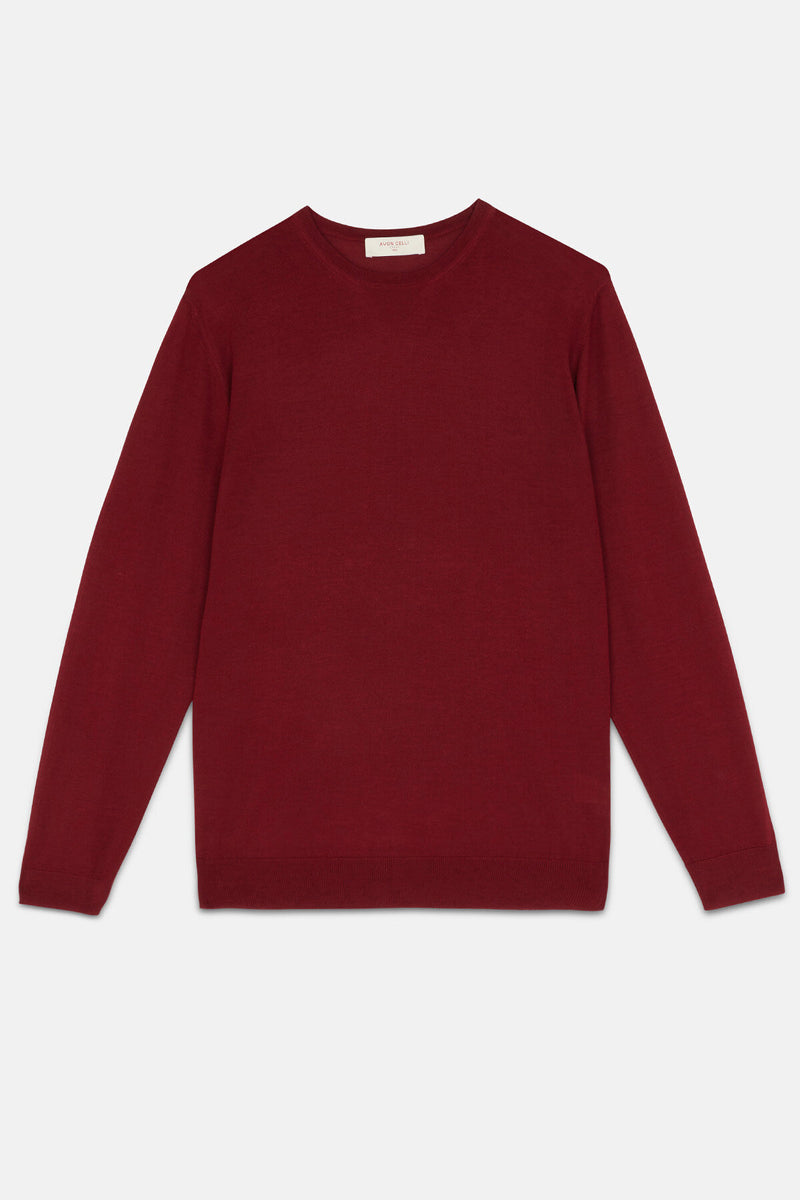 Maglione girocollo cashmere