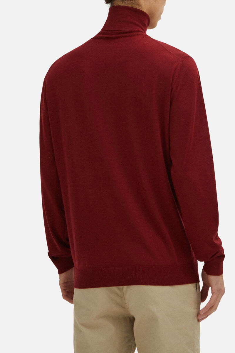 Maglione a collo alto cashmere