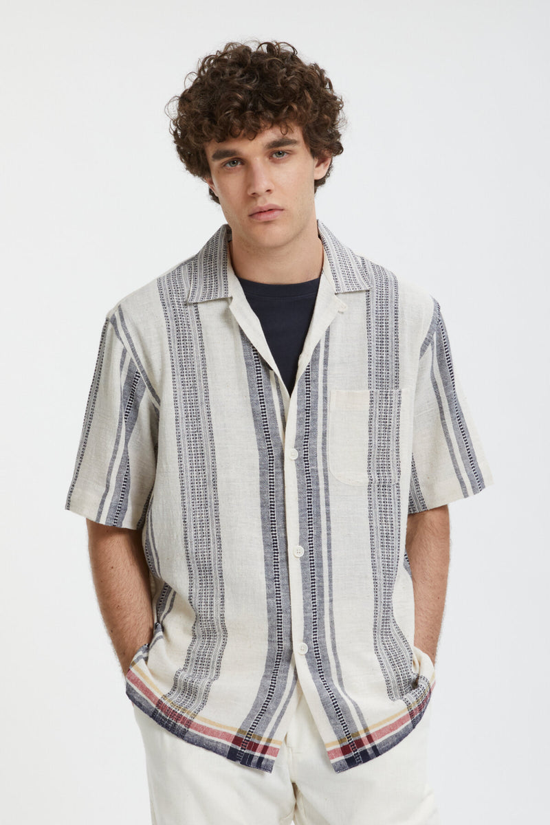 Ayo Oversized Camp Collar Shortsleeve Shirt