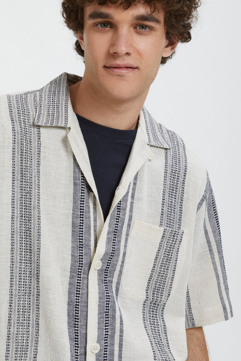 Ayo Oversized Camp Collar Shortsleeve Shirt