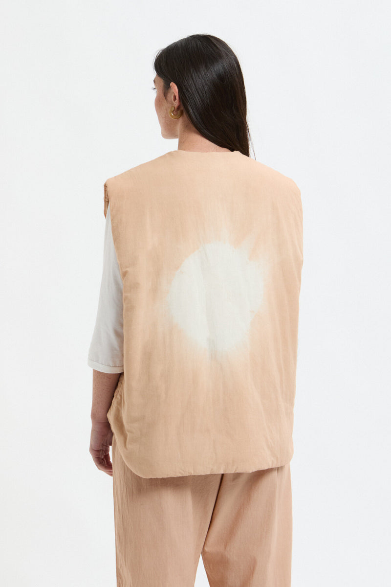 Gilet Banshee in tinta Dune Tye\&Dye