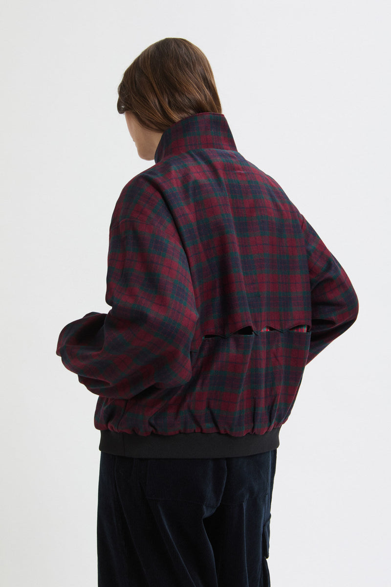 CHECK G9 BOX JACKET WOMAN